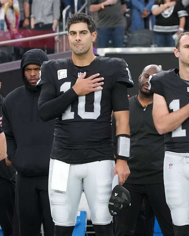 Jimmy Garoppolo  Hunter Renfrow
